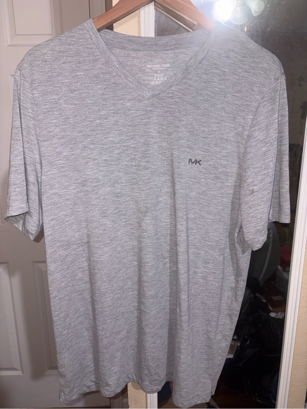 Michael Kors Men’s Gray Crewneck Sleepwear Pullover
